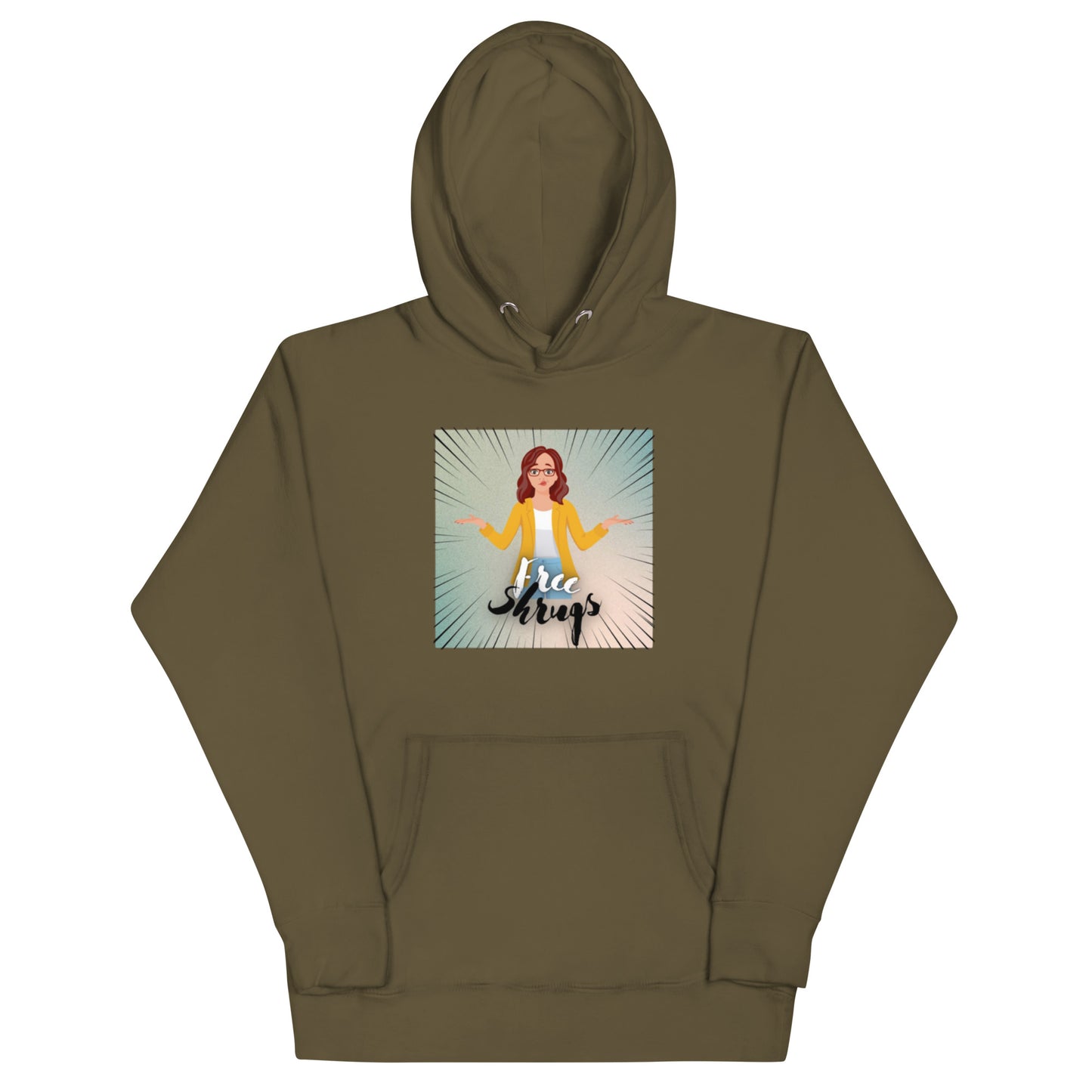 Free Shrugs Woman's Hoodie